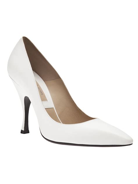 michael kors gloria moc white|michael kors white heels.